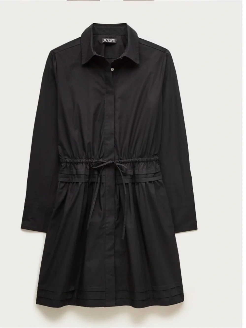 NWT J.Crew Elena Mini Shirt-Dress in Cotton Poplin